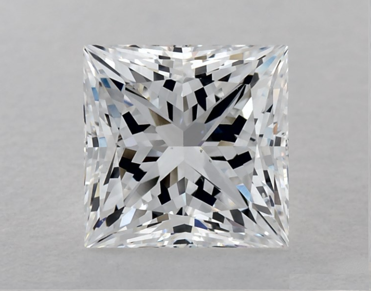 2.01 Carat Princess Cut Natural Diamond